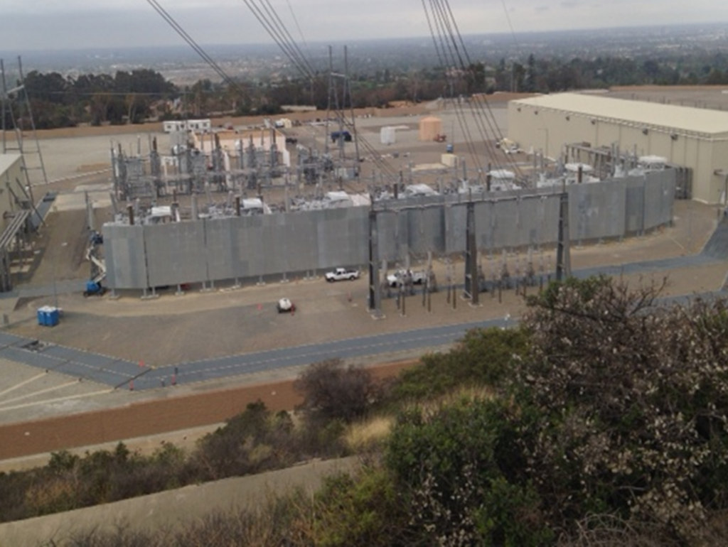 Large Project At US Substation- Providing Power To Large Portion Of California