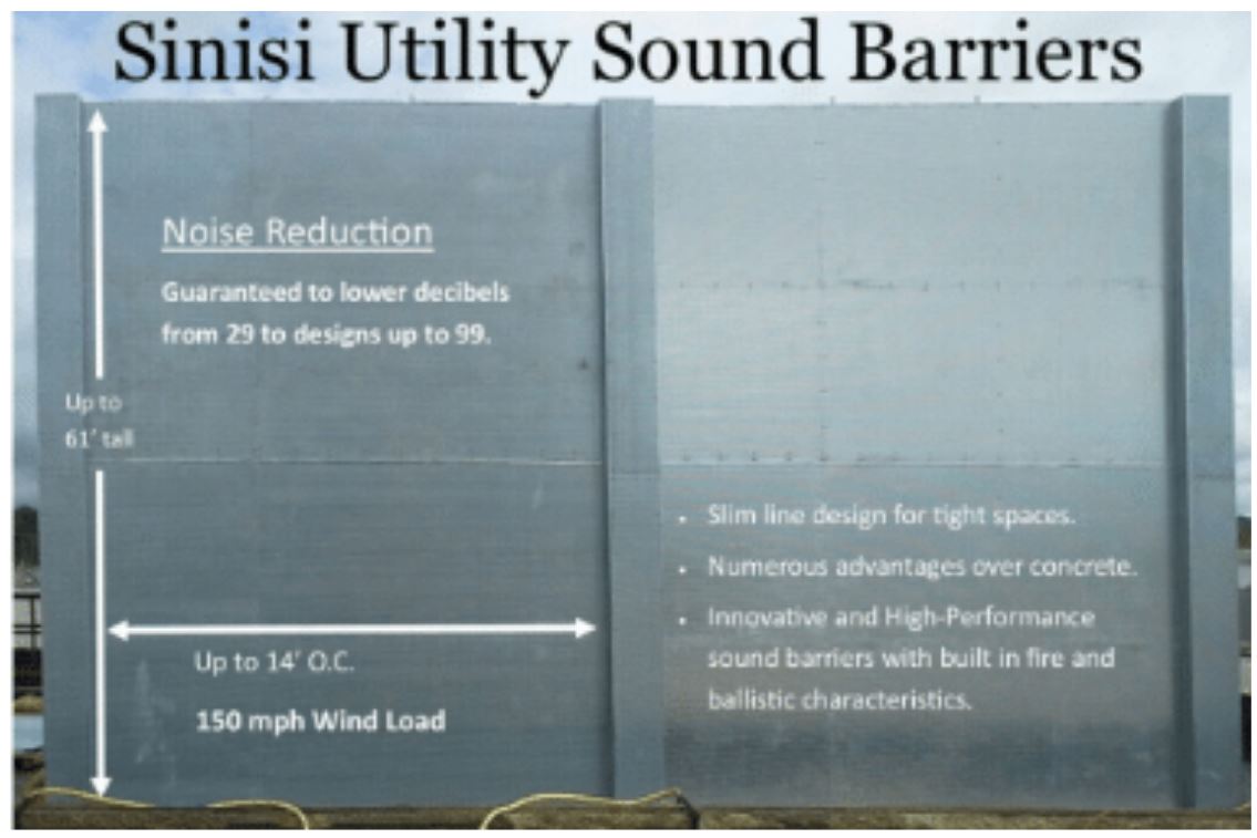 SINISI SOUND BARRIERS SINISI SOUND BARRIERS