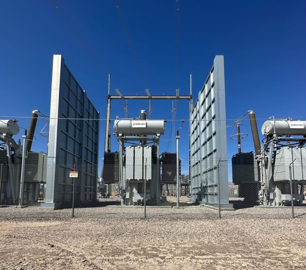 transformer blast walls